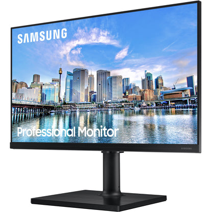 61cm/24'' (1920x1080) Samsung T45F Series F24T452FQR 16:9 5ms IPS 2xHDMI DisplayPort VESA Pivot Full HD Black