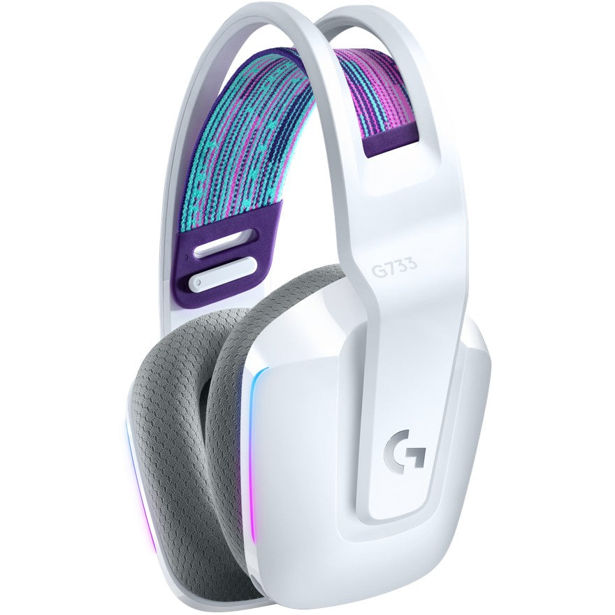 Logitech Headset G G733 LIGHTSPEED Wireless RGB Gaming white
