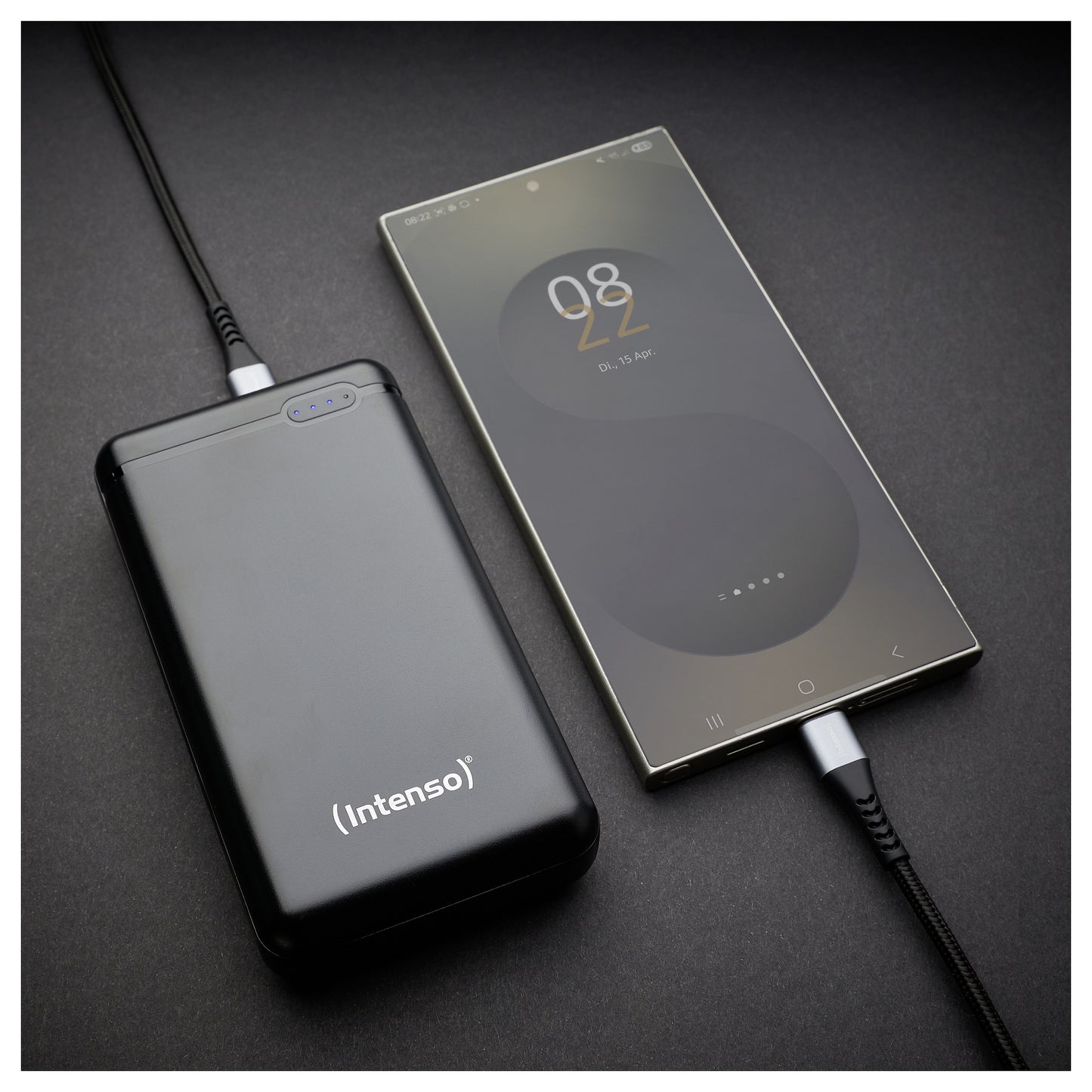 Intenso XS20000 - Powerbank - 20000 mAh - 3.1 A - 2 Ausgabeanschlussstellen (USB, USB-C)