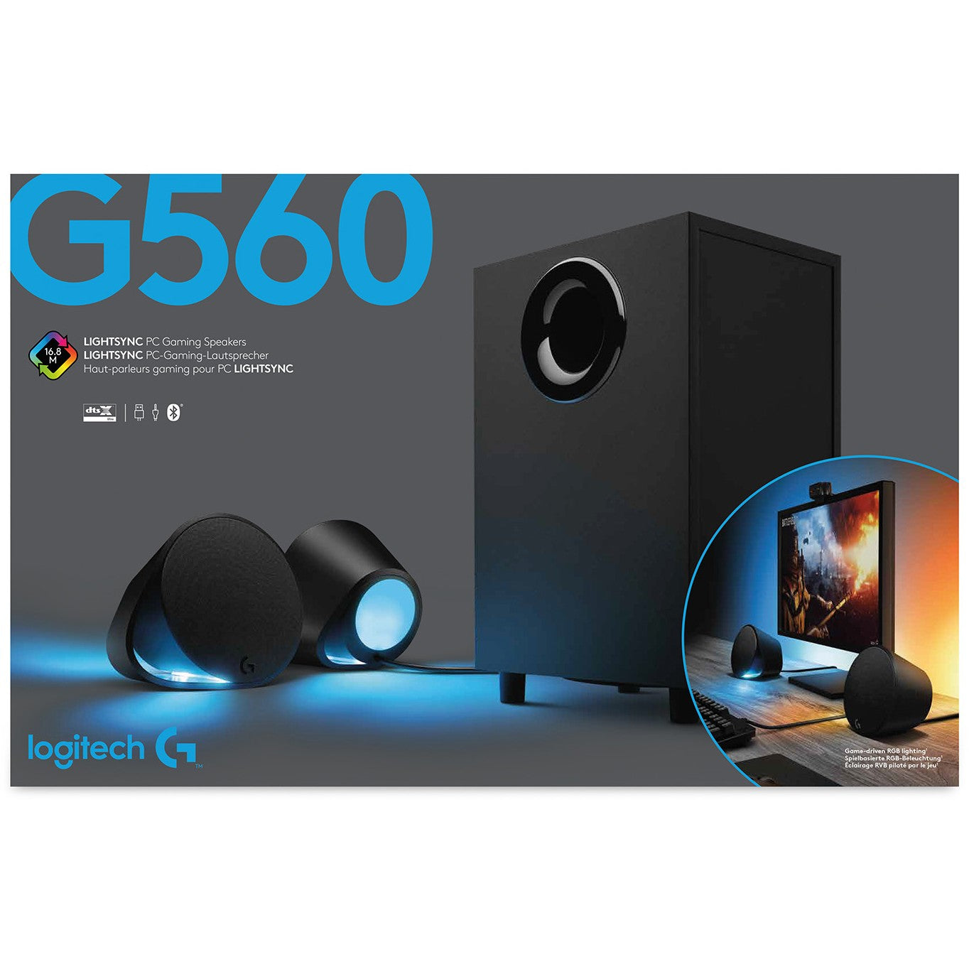 Logitech G560 2.1 Bluetooth/USB