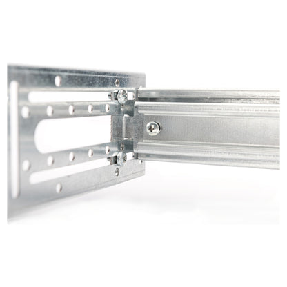 DIGITUS Hutschienenträger 4HE 19" (483mm) + Hutschiene