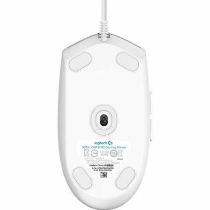 Logitech G203 LIGHTSYNC Gaming Mouse white