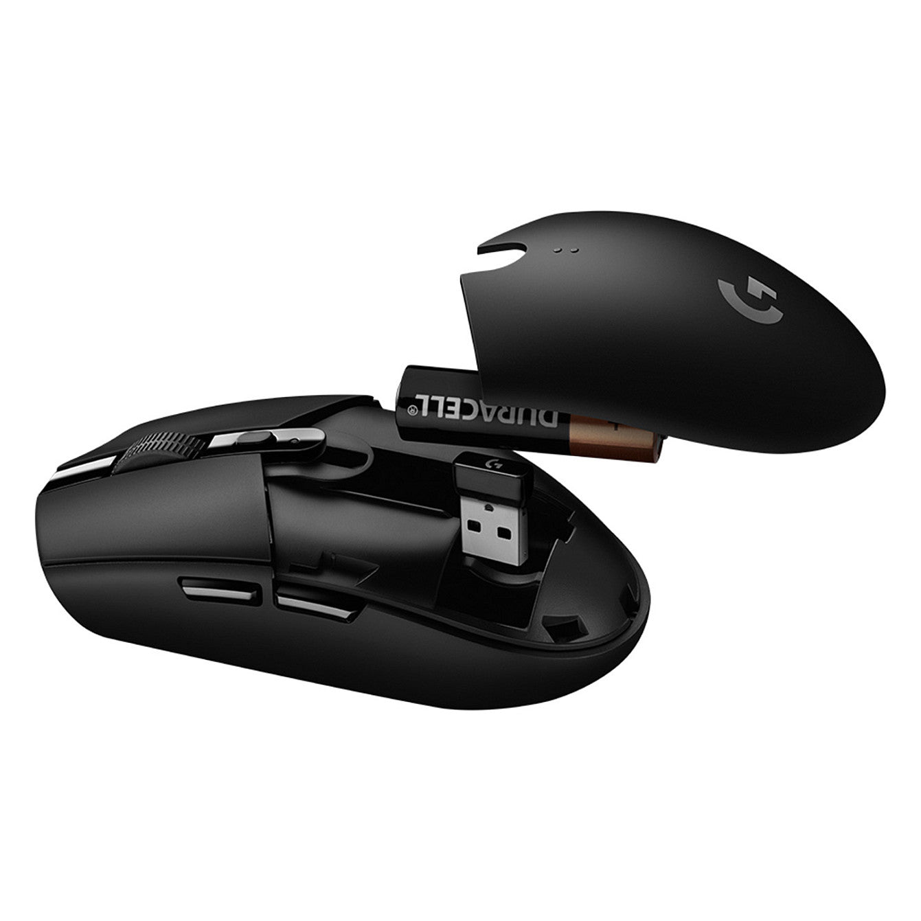 Logitech G G305 optical 6 buttons wireless 2.4 GHz USB wireless receiver black