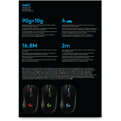 Logitech G403 HERO Gaming Mouse