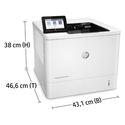 L HP LaserJet Enterprise M611dn Laserdrucker 61 S./Min. LAN Duplex