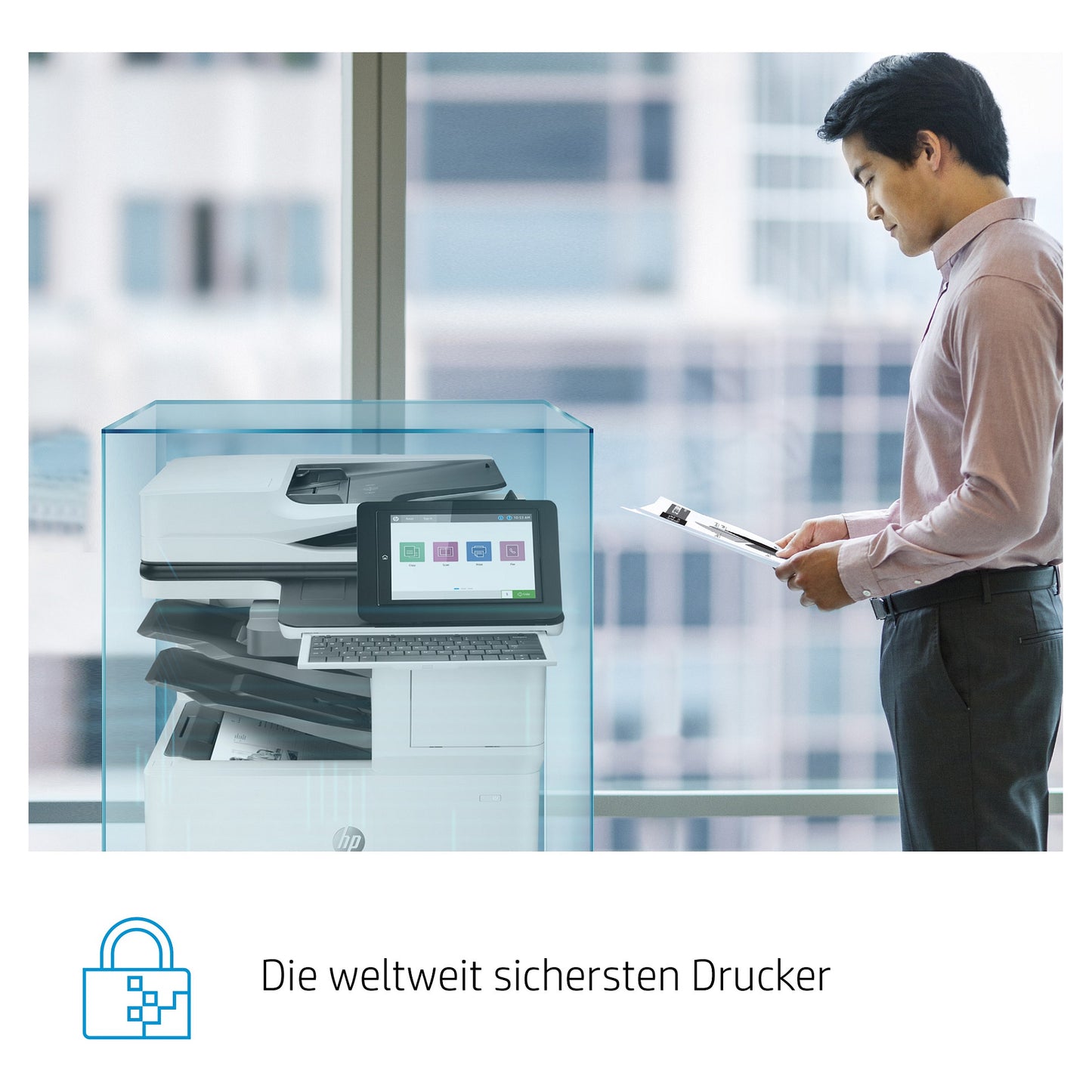 L HP LaserJet Enterprise M611dn Laserdrucker 61 S./Min. LAN Duplex