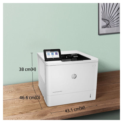 HP LaserJet Enterprise M611dn Laserdrucker 61 S./Min. LAN Duplex