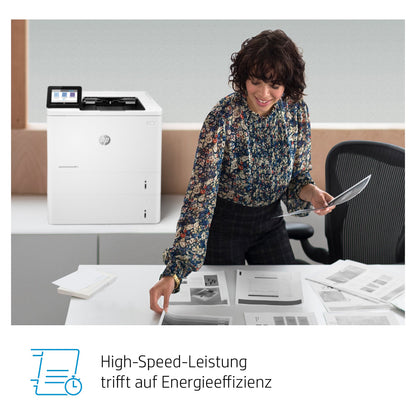 L HP LaserJet Enterprise M611dn Laserdrucker 61 S./Min. LAN Duplex