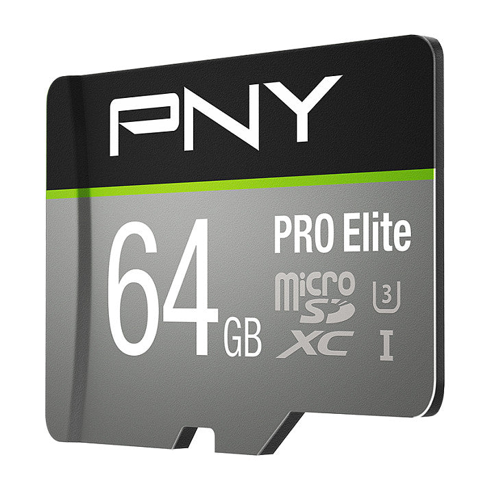 CARD 64GB PNY PRO Elite MicroXC 100MB/s +Adapter