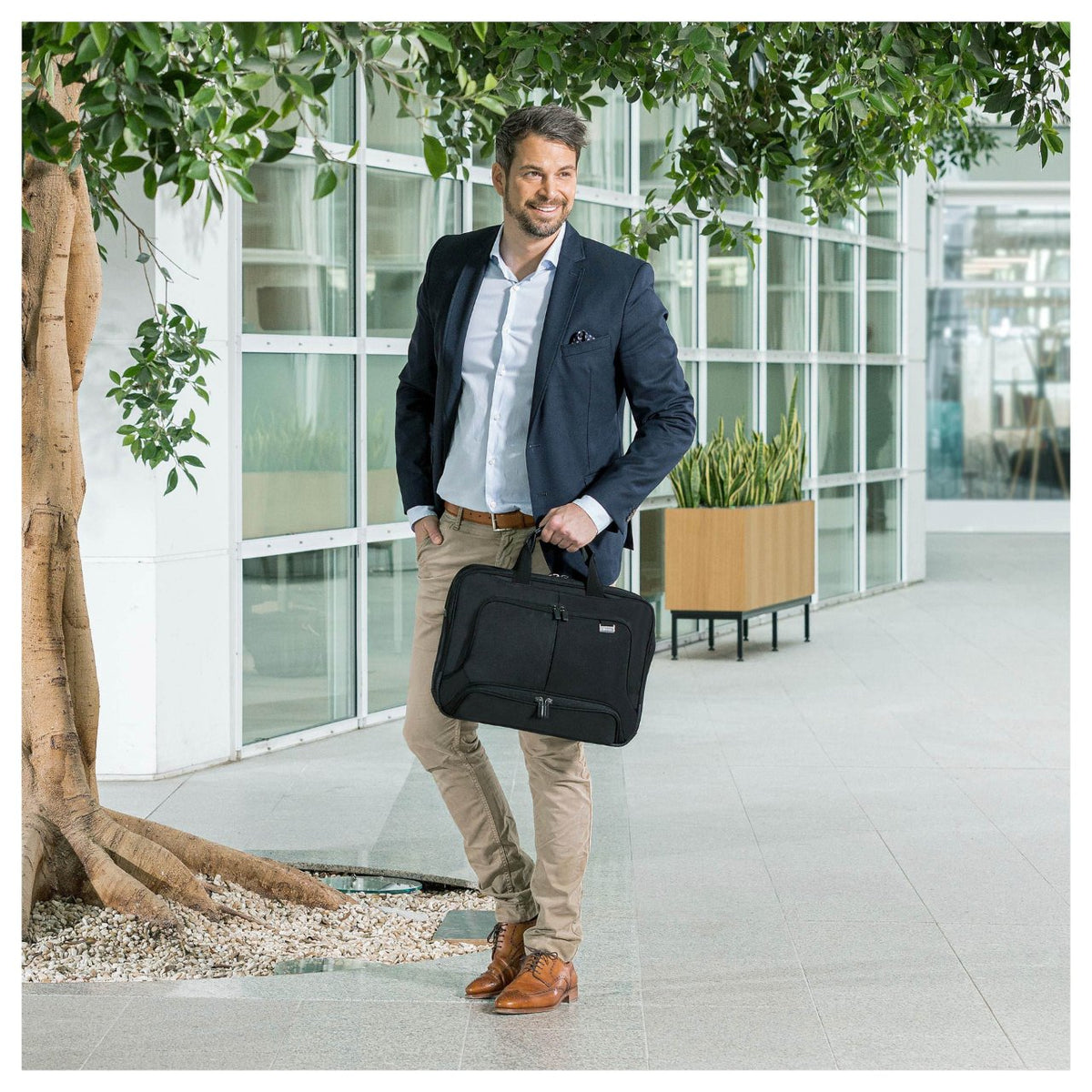 Dicota Laptop Tasche Eco Top Pro bis 43,9 cm 17.3" Schwarz