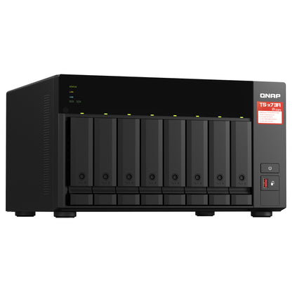 8-Bay Qnap TS-873A-8G 8 Bay NAS Enclosure - Storage Server - NAS