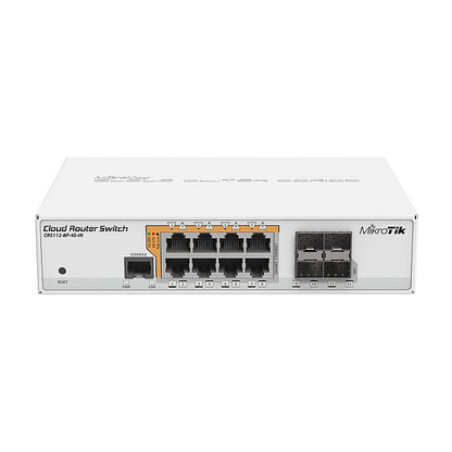 8P+4 MikroTik CRS112-8P-4S-IN PoE+ M RM