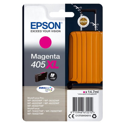 Epson Tinte 405XL C13T05H34010 Magenta bis zu 1.100 Seiten