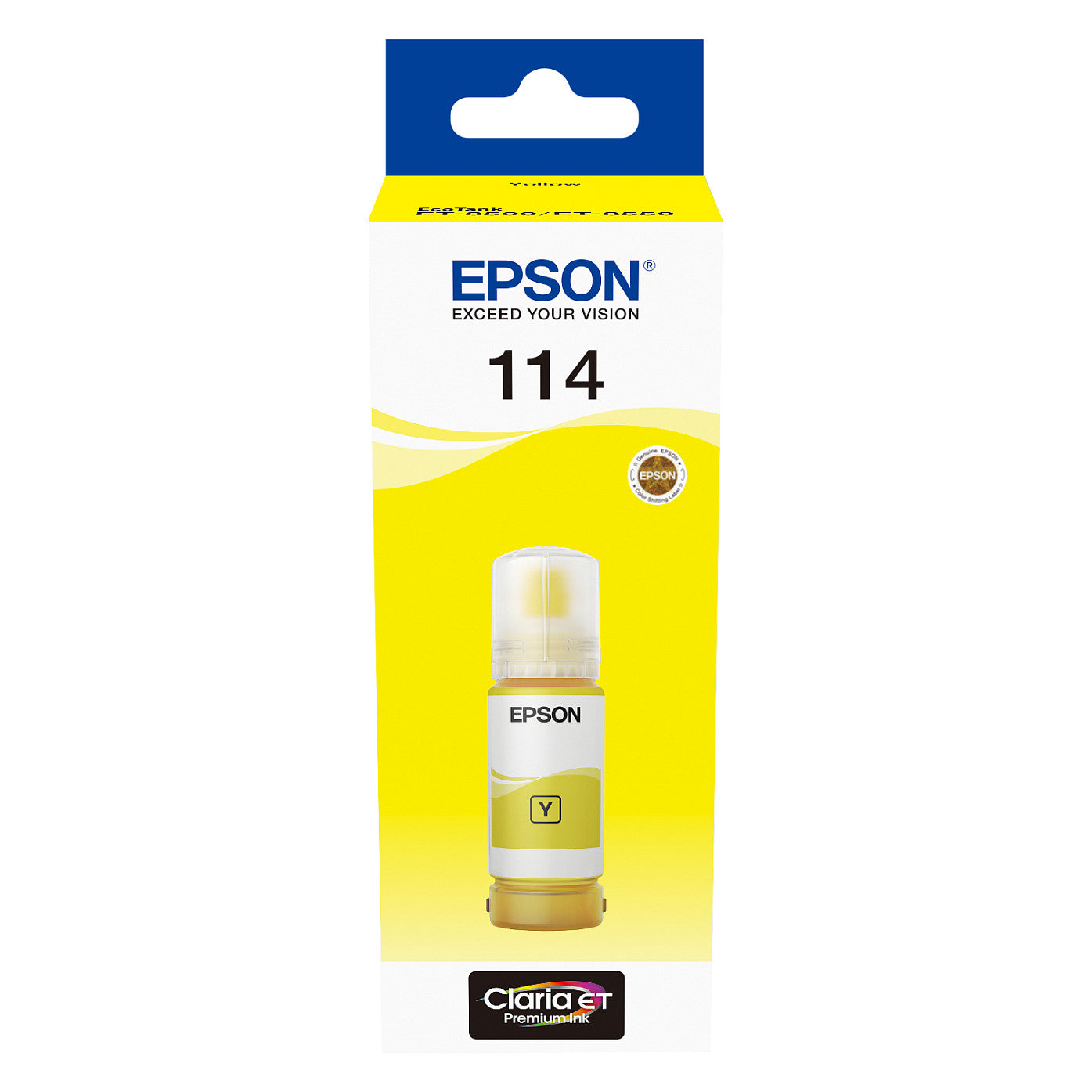 Epson Tinte 114 EcoTank C13T07B440 Gelb bis zu 6.200 Seiten