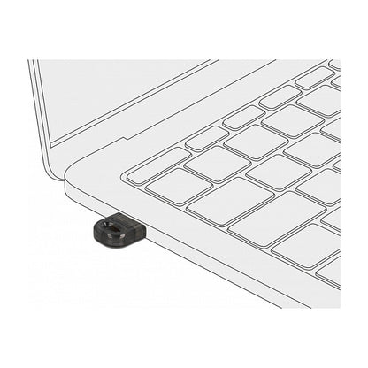 USB DeLock Bluetooth 5.0 Adapter USB 2.0 20m Reichweite Schwarz