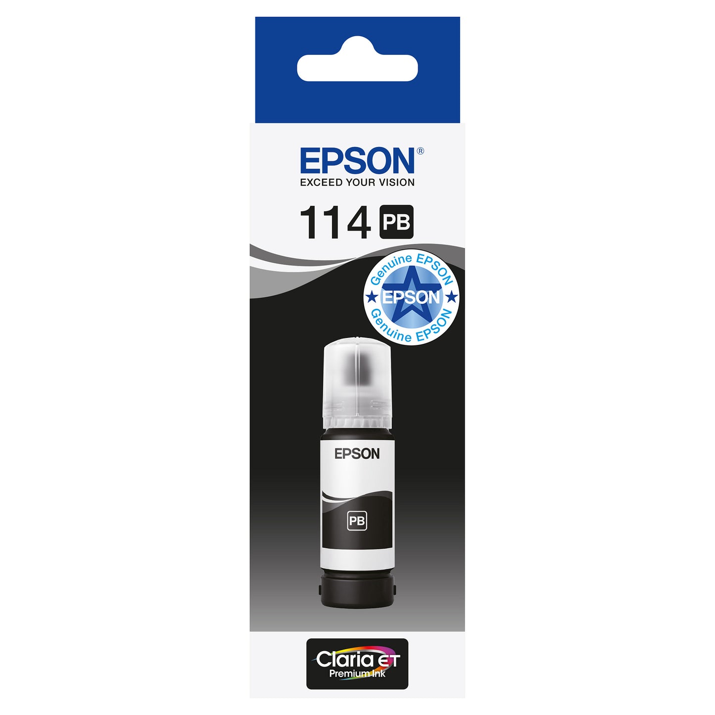 Epson Tinte 114 EcoTank C13T07B140 Schwarz bis zu 2.300 Seiten