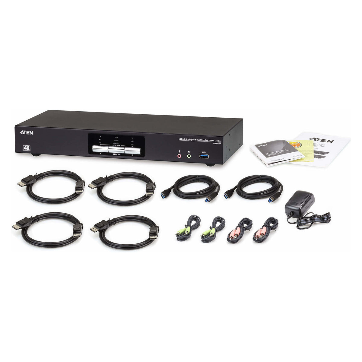 KVM Switch 2x KVM/Audio ATEN