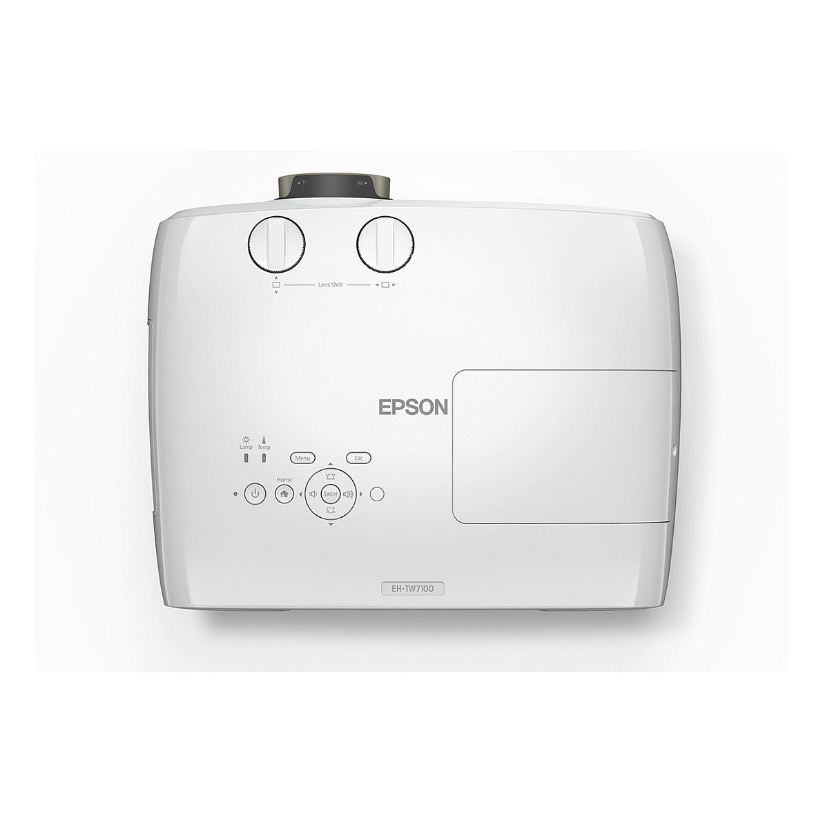(3840x2160) EPSON EH-TW7100 3000-Lumen 3-LCD 16:9 3D 2xUSB2.0-A USB2.0-MiniB 2xHDMI Bluetooth Speaker 4k PRO-UHD White 24-32dB
