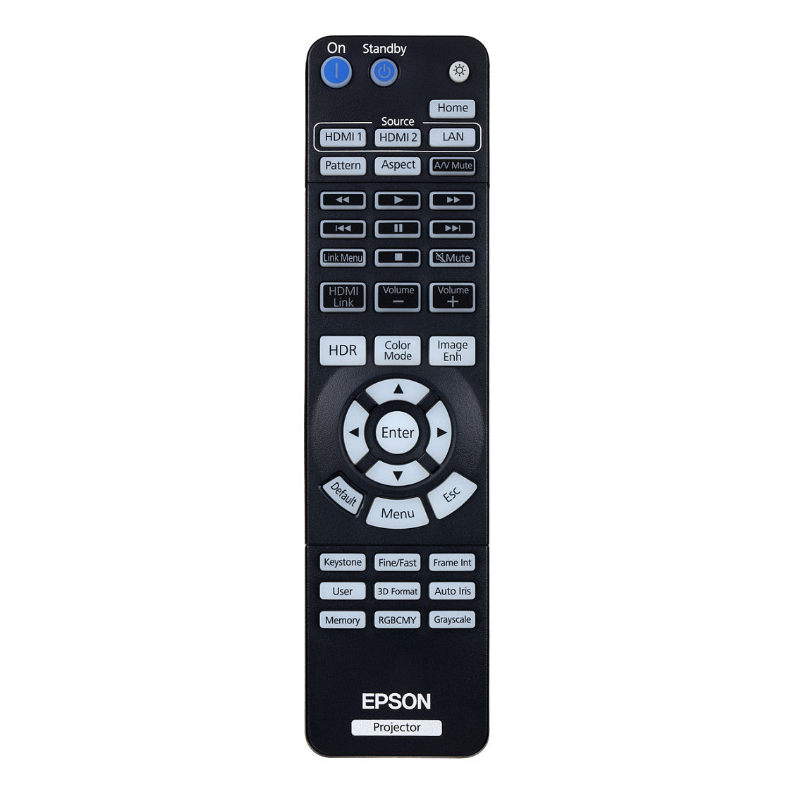 (3840x2160) EPSON EH-TW7100 3000-Lumen 3-LCD 16:9 3D 2xUSB2.0-A USB2.0-MiniB 2xHDMI Bluetooth Speaker 4k PRO-UHD White 24-32dB