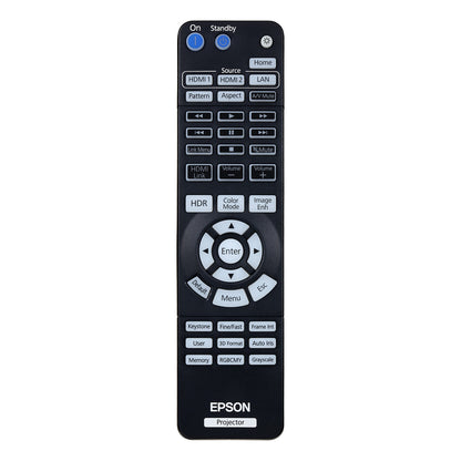 (3840x2160) EPSON EH-TW7100 3000-Lumen 3-LCD 16:9 3D 2xUSB2.0-A USB2.0-MiniB 2xHDMI Bluetooth Speaker 4k PRO-UHD White 24-32dB