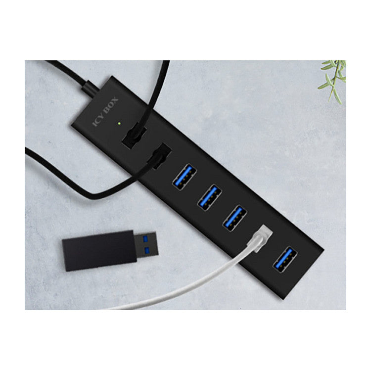ICY BOX IB-HUB1700-U3 USB 3.0 HUB 7-Port 7xUSB 3.0