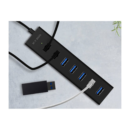 ICY BOX IB-HUB1700-U3 USB 3.0 HUB 7-Port 7xUSB 3.0