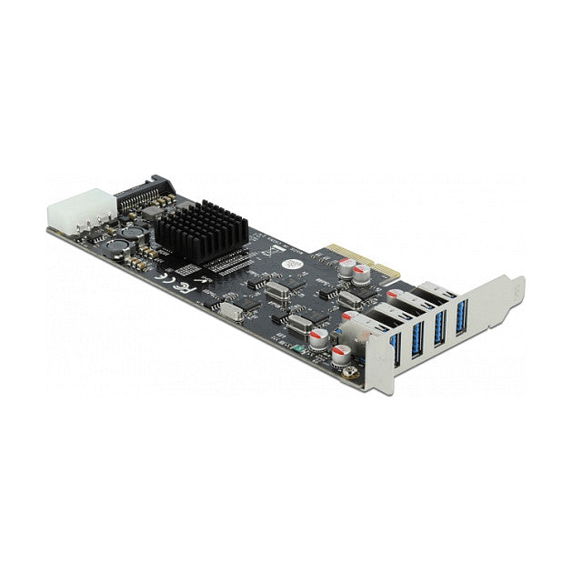DeLock 4-Port USB 3.2 PCI Express-Karte
