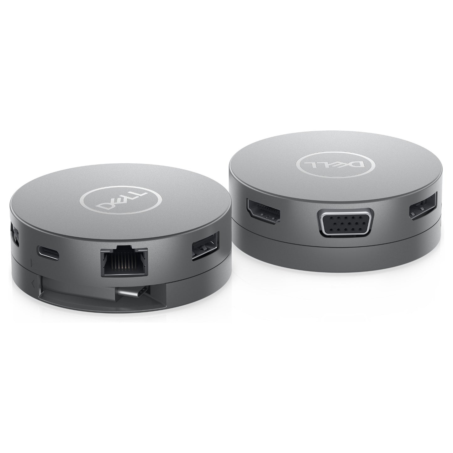 D Dell DA310 Mobile Adapter Dockingstation 470-AEUP 2xUSB3.1/HDMI/VGA/DisplayPort/USB-C/Ethernet passiv Grey