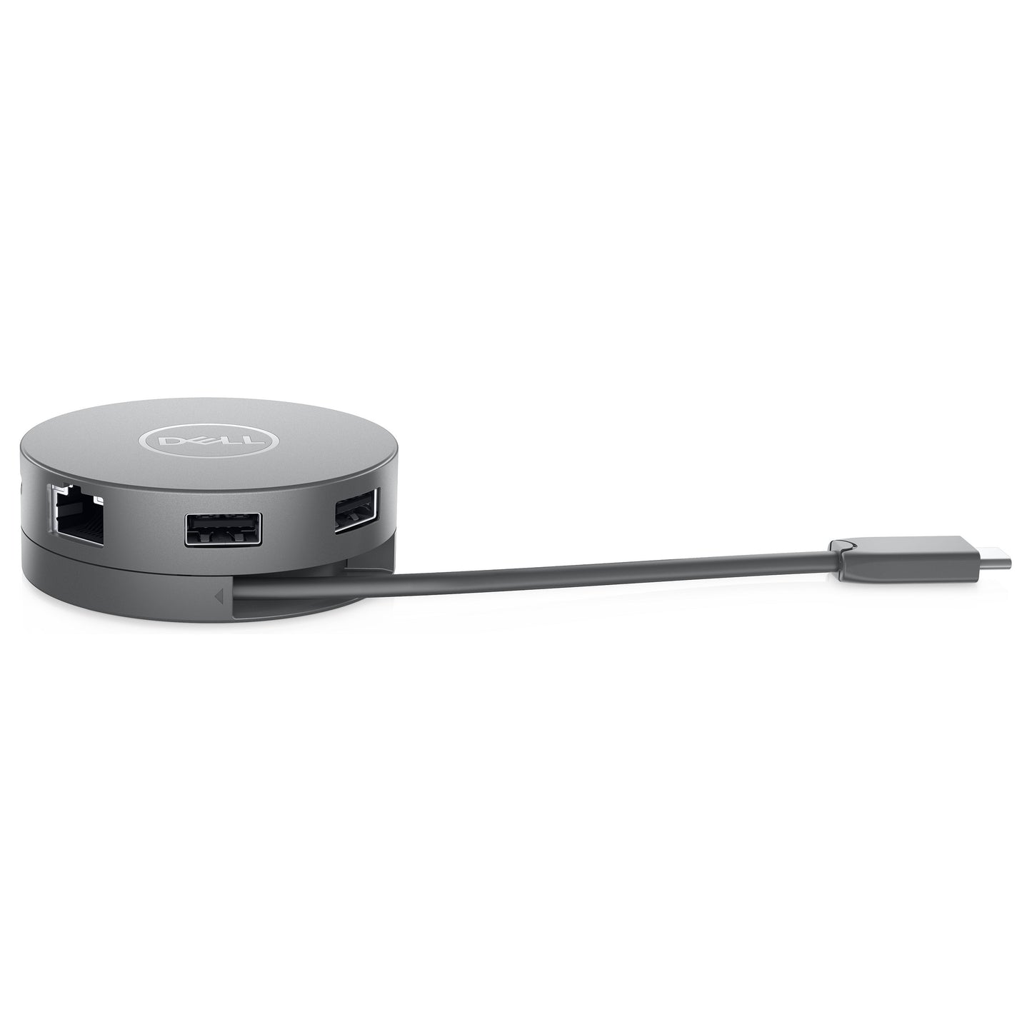 D Dell DA310 Mobile Adapter Dockingstation 470-AEUP 2xUSB3.1/HDMI/VGA/DisplayPort/USB-C/Ethernet passiv Grey