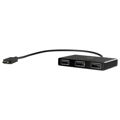D HP USB-C HUB 3Port HP SuperSpeed USB3.0 passiv Black