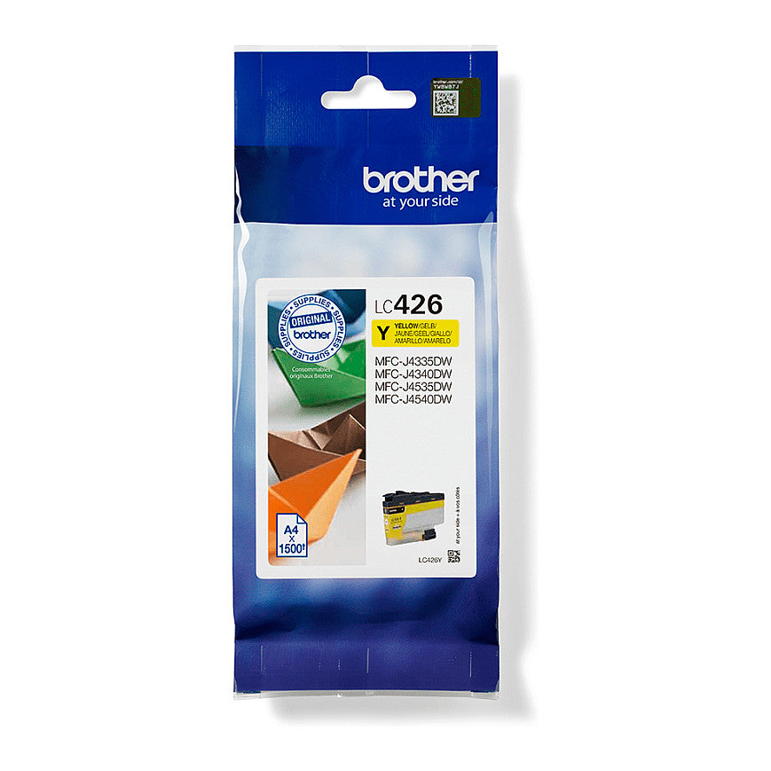 Brother Tinte LC-426Y Gelb bis zu 1.500 Seiten nach ISO/IEC 24711
