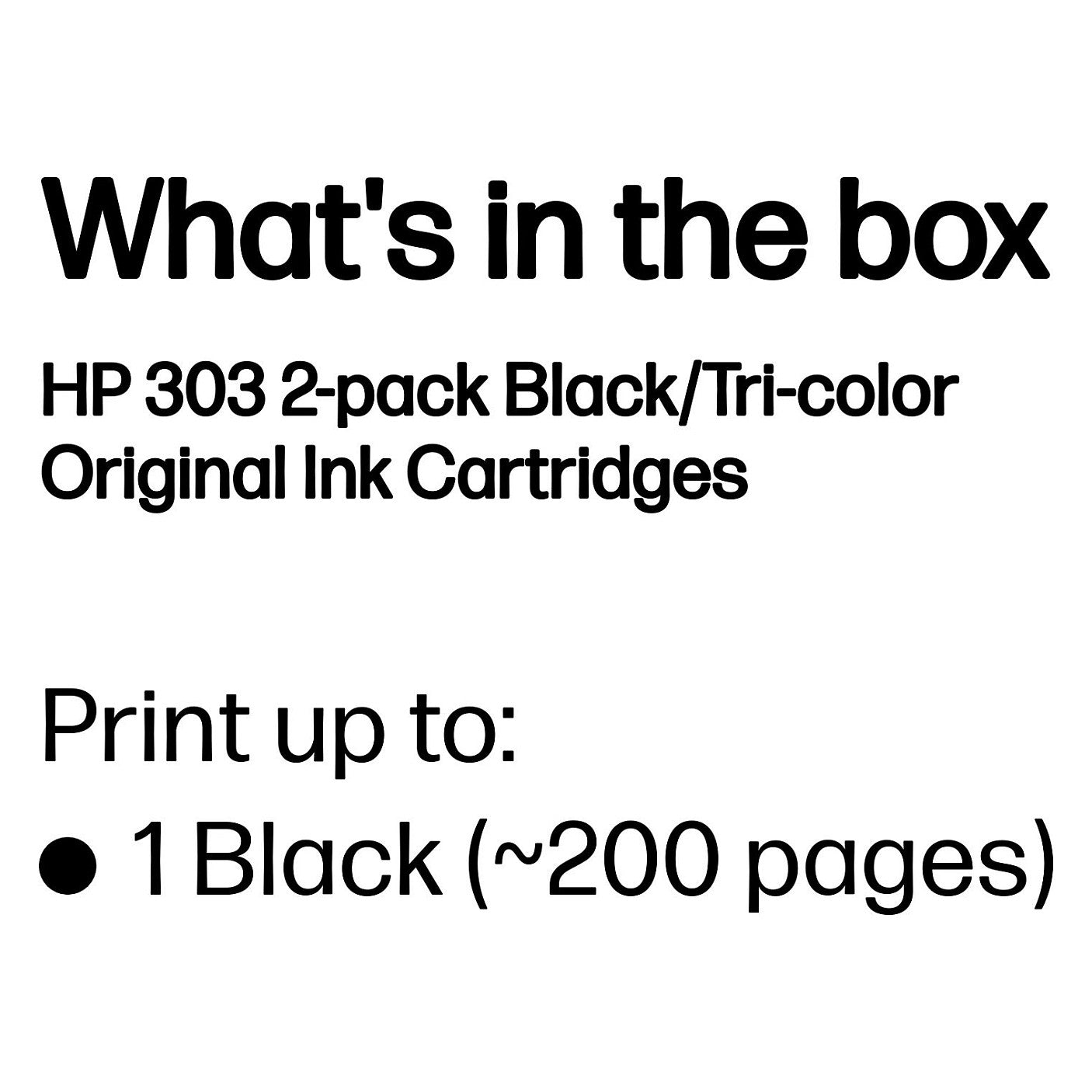 HP Tinte 303 3YM92AE Multipack Schwarz & Color (Cyan/Magenta/Gelb)