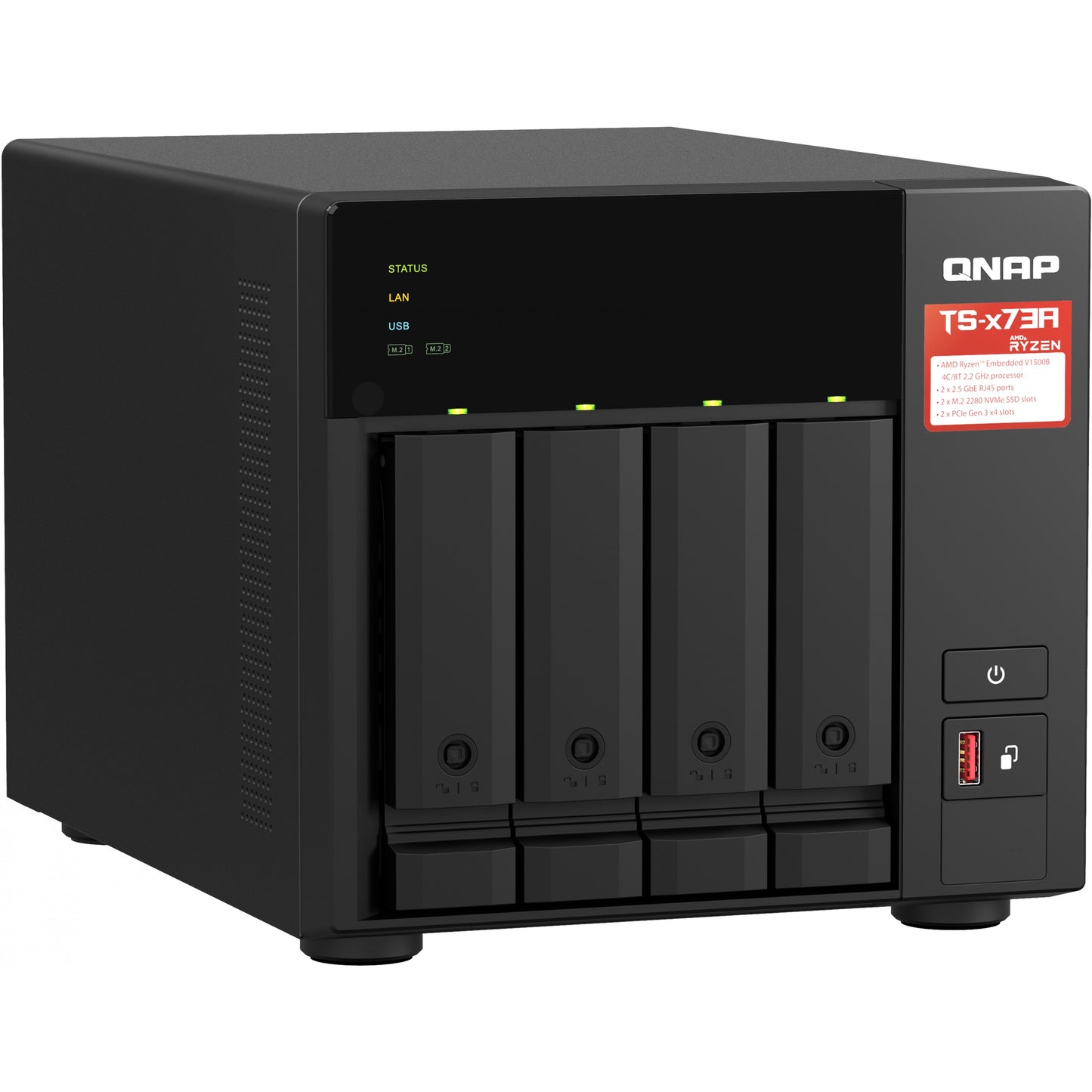 QNAP TS-473A - NAS-Server