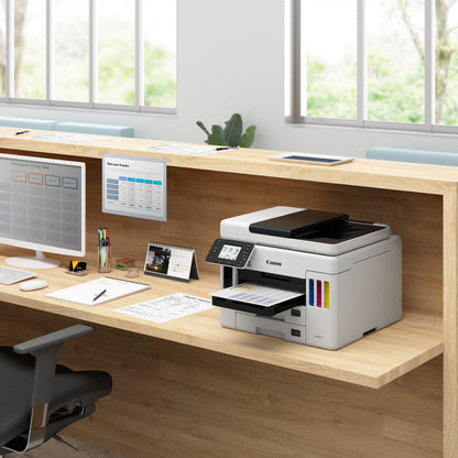 T Canon MAXIFY GX7050 Tinte-Multifunktionssystem 4in1 A4 LAN WLAN Duplex DADF