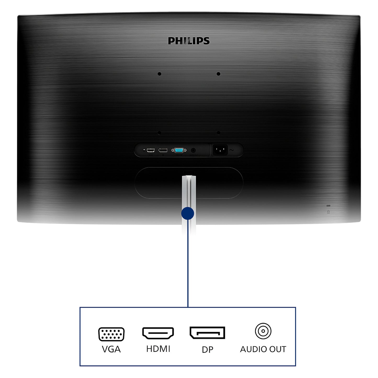 Philips 80.0cm (31.5") 325E1C 16:09 HDMI+DP VA