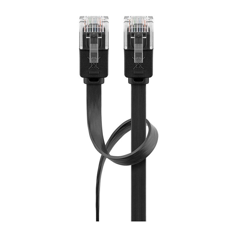 Patchkabel goobay CAT6 RJ-45 (M) 5m black