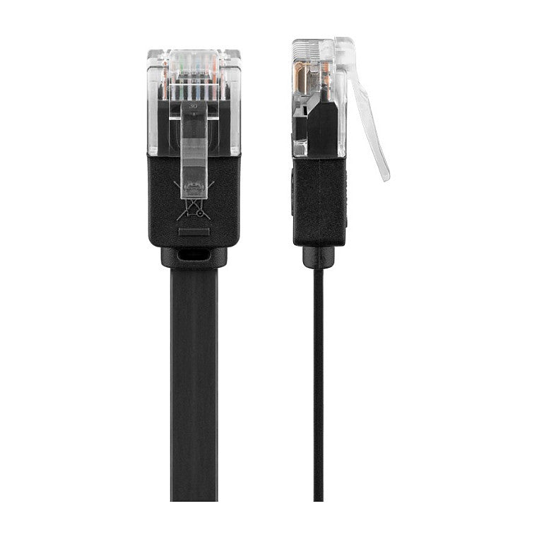 Patchkabel goobay CAT6 RJ-45 (M) 5m black