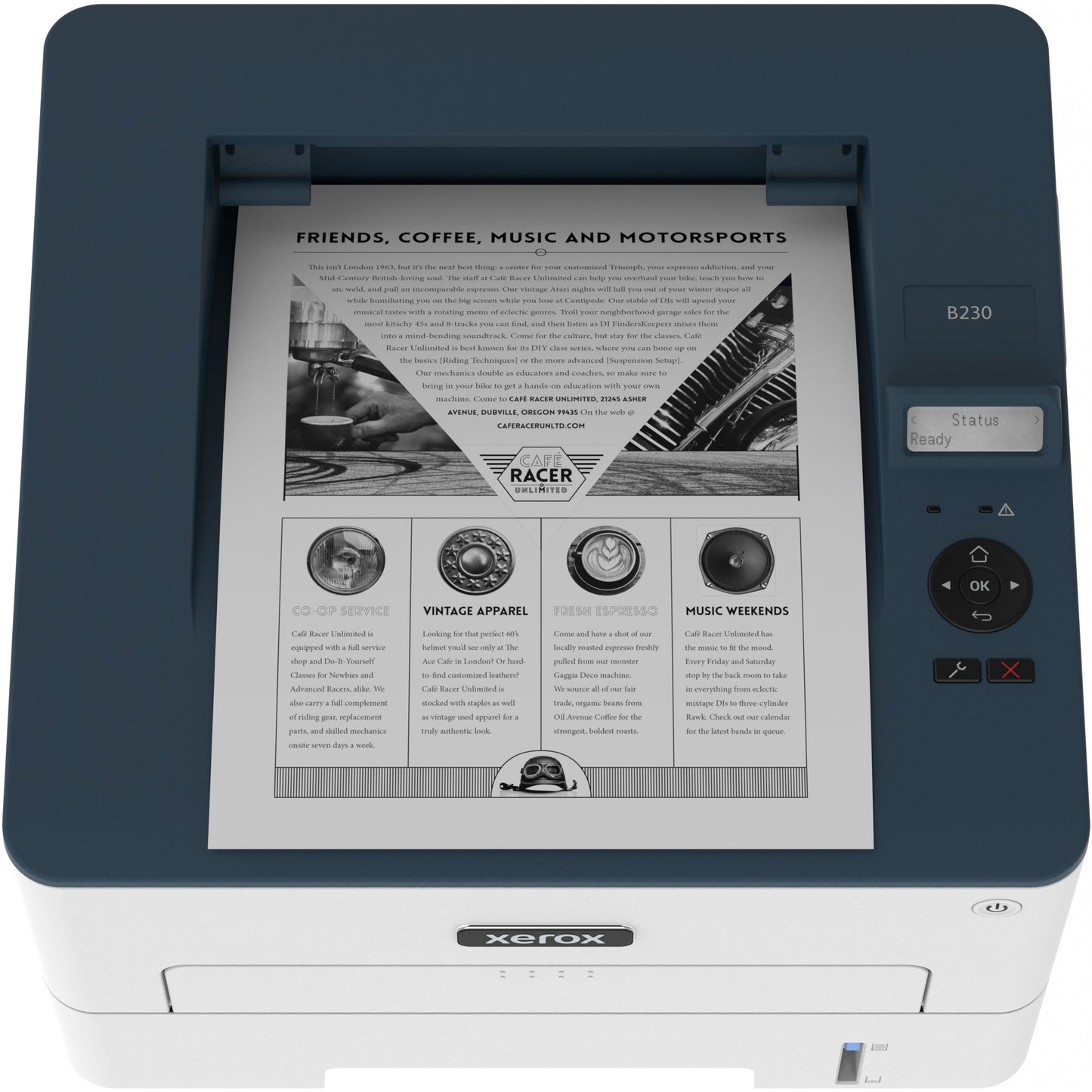 L Xerox B230 A4 34 S/Min. USB LAN WiFi Duplex