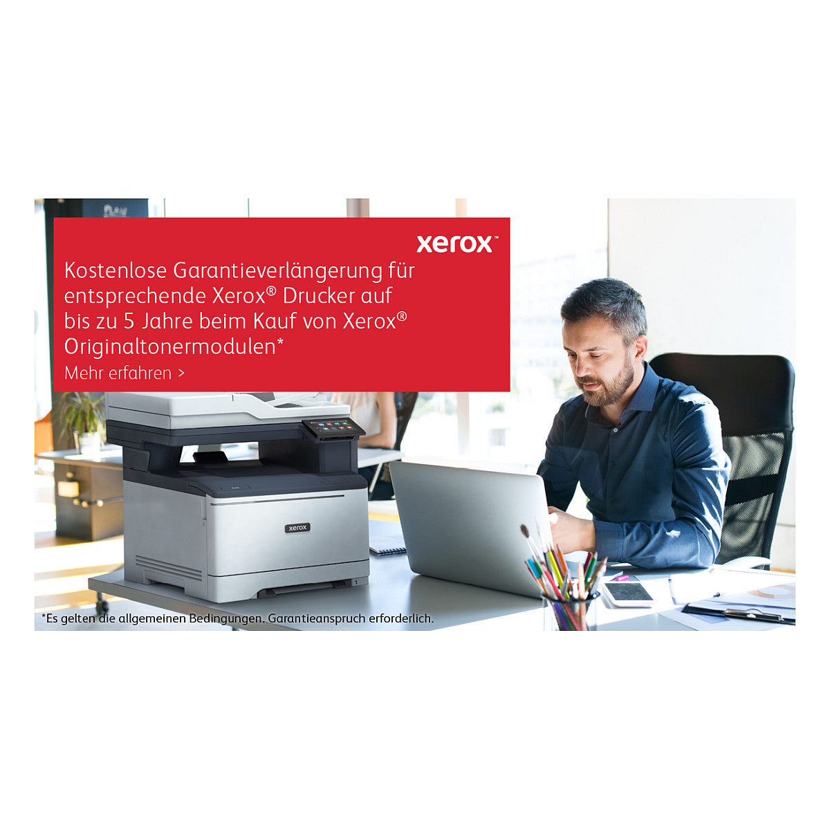 FL Xerox C235 Farblaserdrucker 4in1 A4 22 S./Min. LAN WLAN ADF Duplex