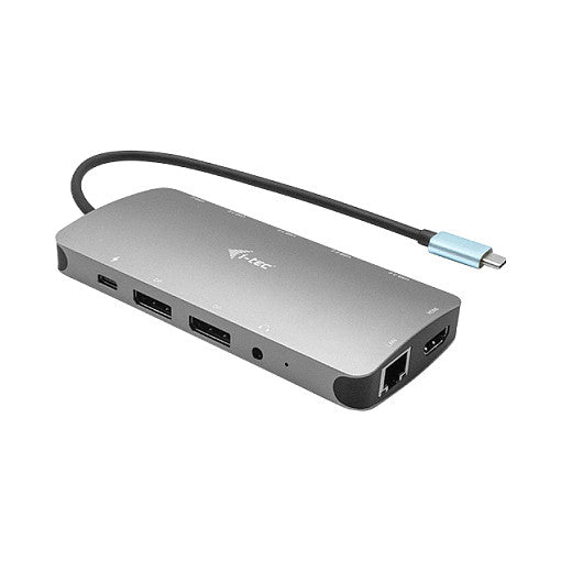 D i-tec Metal USB-C Nano universal Dock 3x Display + Power Delivery 100 W