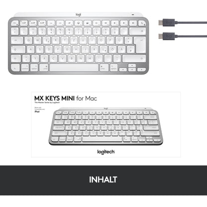 Logitech MX Keys Mini MAC - Tastatur Hintergrundbeleuchtung