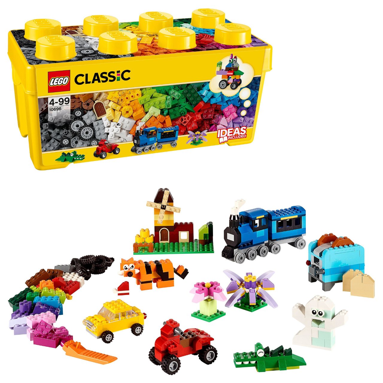 LEGO Classic Mittelgroße Bausteine-Box 10696