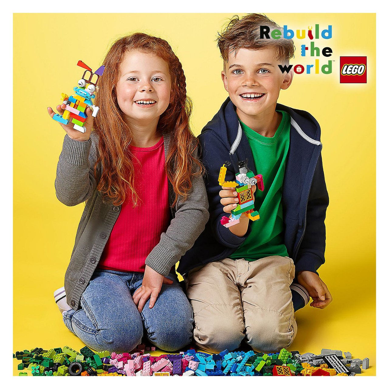 LEGO Classic Mittelgroße Bausteine-Box 10696