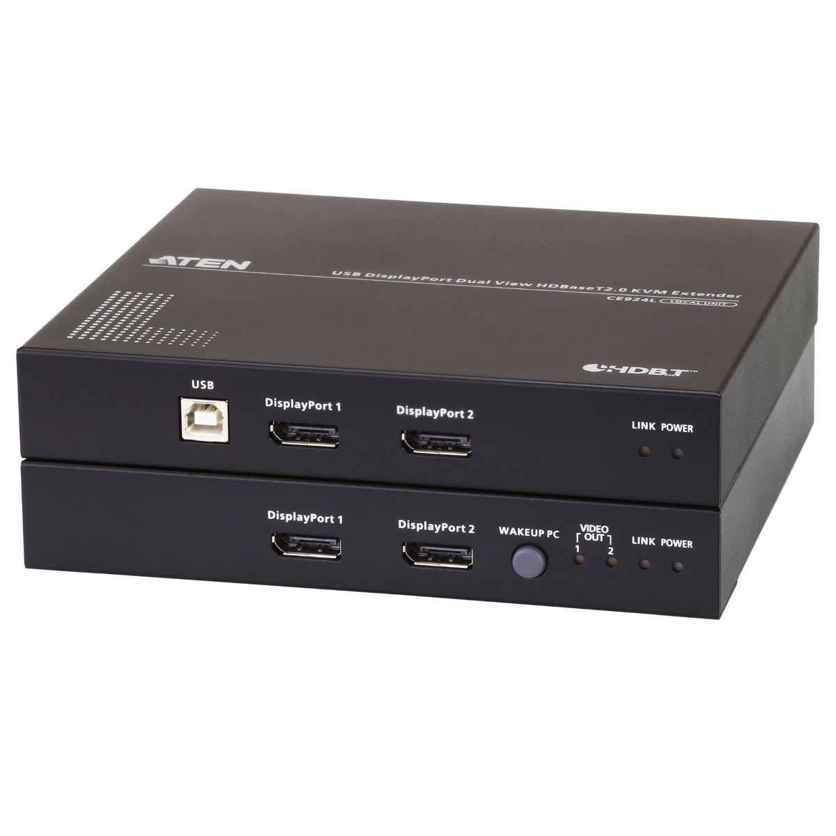 CE 924 - Remote-Einheit und lokale Einheit - KVM-/Audio-/USB-/serieller Extender - USB, RS-232, DisplayPort, HDBaseT 2.0