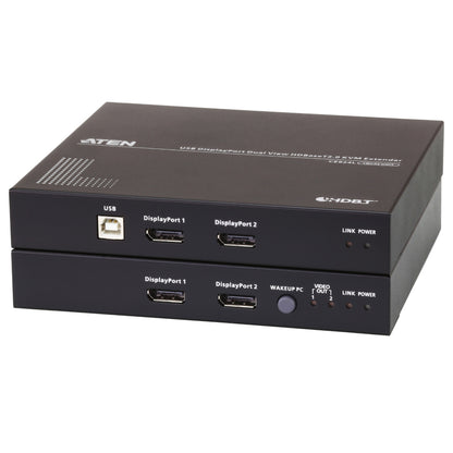 CE 924 - Remote-Einheit und lokale Einheit - KVM-/Audio-/USB-/serieller Extender - USB, RS-232, DisplayPort, HDBaseT 2.0