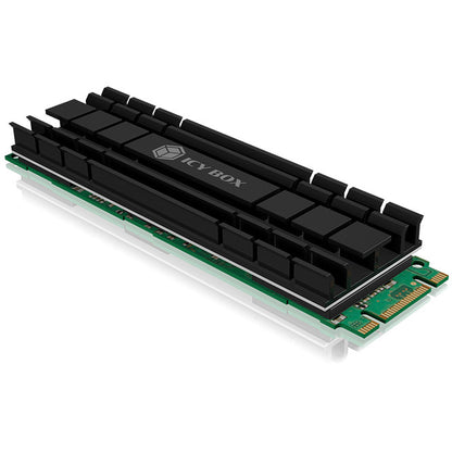 ICY BOX kühlkörper SSD m.2 2280 IB-M2HS-701 black PS5 compatible