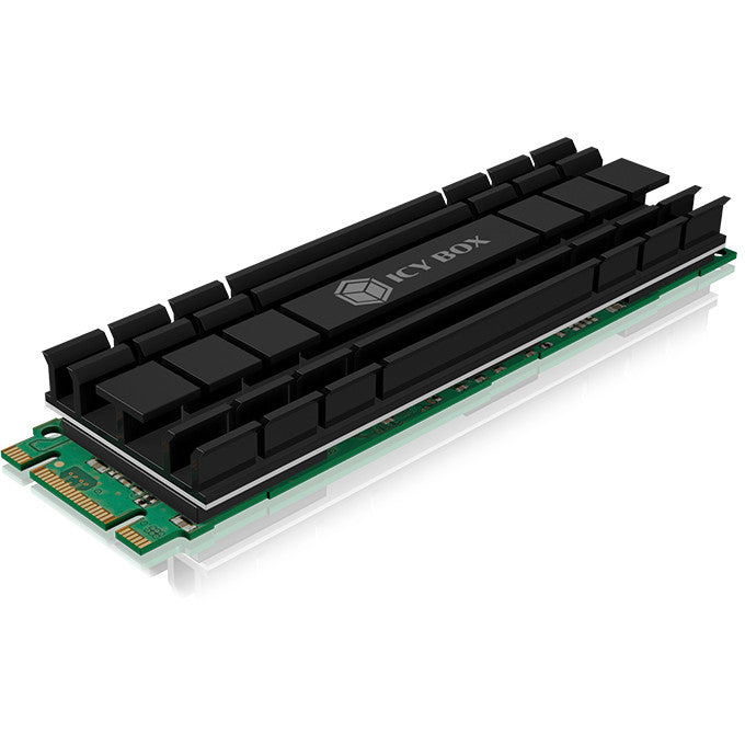 ICY BOX kühlkörper SSD m.2 2280 IB-M2HS-701 black PS5 compatible