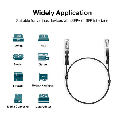 Z GBIC TP-Link SM5220-1M - 1M Direct Attach SFP+ Cable for 10 Gigabit Connections
