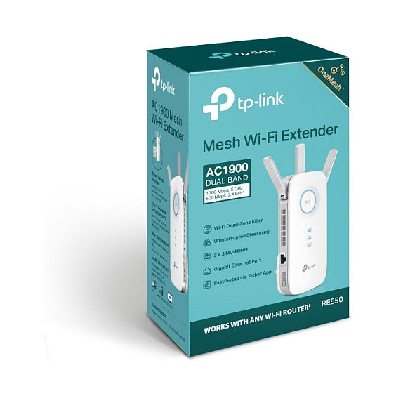TP-LINK RE550 - AC1900 Wi-Fi Range Extender