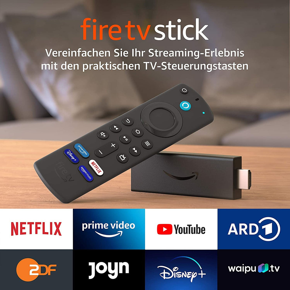 Amazon Fire TV Stick FullHD 8GB mit Alexa Sprechfernbedienung (3. Generation)